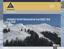 Tablet Screenshot of bergbahn.com